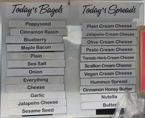 Menu photo 2 Puddletown Bagels Portland, OR