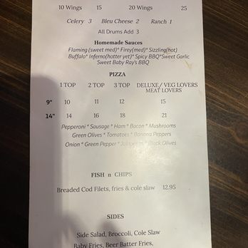 Toll House Tavern - Back of the menu as of 10/12/24 - American Near Me - Union, Ohio Toll House Tavern - Back of the menu as of 10/12/24 - American Near Me - Union, Ohio