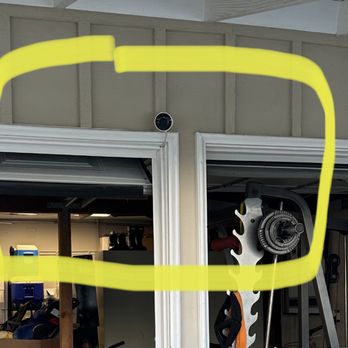 O'Donnel Doors - Lost clearance with new Chamberlain myQ garage door opener to the left. - Garage Door Services Near Me O'Donnel Doors - Lost clearance with new Chamberlain myQ garage door opener to the left. - Garage Door Services Near Me