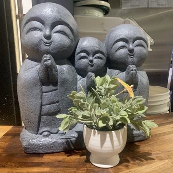 Bravery Chef Hall - Jizo - watching over the "travelers" visiting this great food hall! - Food Court Near Me - Houston, Texas