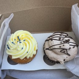 Lemon blueberry and chocolate cupcakes Lemon blueberry and chocolate cupcakes