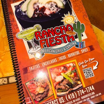 Rancho Fiesta - Menu cover - Mexican Near Me - Mansfield, Ohio Rancho Fiesta - Menu cover - Mexican Near Me - Mansfield, Ohio