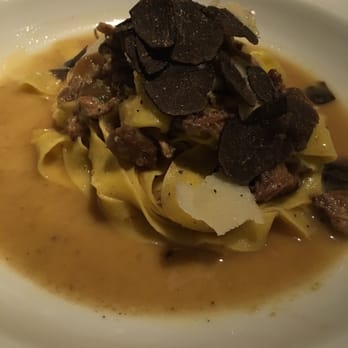 Bernini Honolulu - Braised quail in white wine and Perigord truffle shavings on housemade fettucine. - Italian Near Me - Honolulu, Hawaii Bernini Honolulu - Braised quail in white wine and Perigord truffle shavings on housemade fettucine. - Italian Near Me - Honolulu, Hawaii