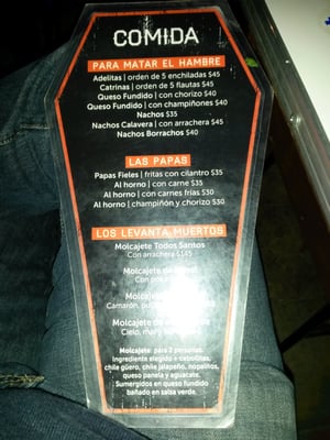 Menu photo 2 Fieles Difuntos San Luis Potosí, SLP