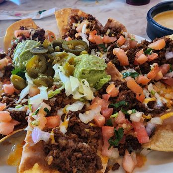 Chuy's - Panco nacho with ground beef (very dry) - Tex-Mex Near Me - Columbus, Ohio