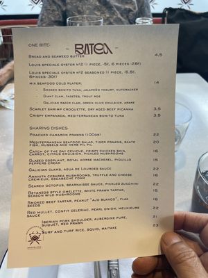 Menu photo 3 Batea Barcelona, B
