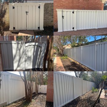 Dobi General Contractors - White vinyl Fence Project - General Contractors Near Me - San Antonio, Texas Dobi General Contractors - White vinyl Fence Project - General Contractors Near Me - San Antonio, Texas