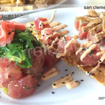 Hapa J's - *Market price ($19.25 for  1/2 lb) Mainland style "poke"; fresh; good flavor; pretty - Hawaiian Near Me - San Clemente, California