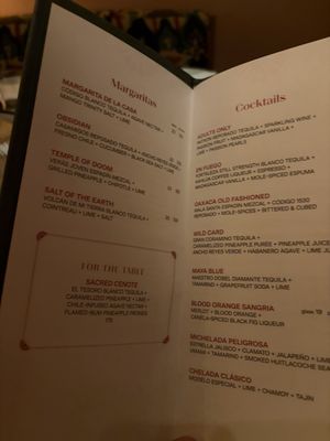 Menu photo 3 Casa Playa Las Vegas, NV