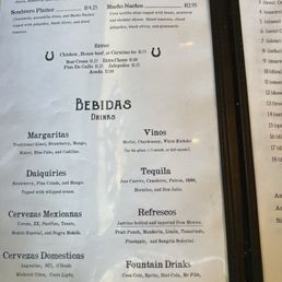 Menu Menu