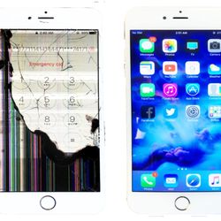 Cellular Outlet - Before&After - iphone screen