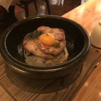 Morimoto - Yellowtail hot stone bowl - Japanese Near Me - Las Vegas, Nevada