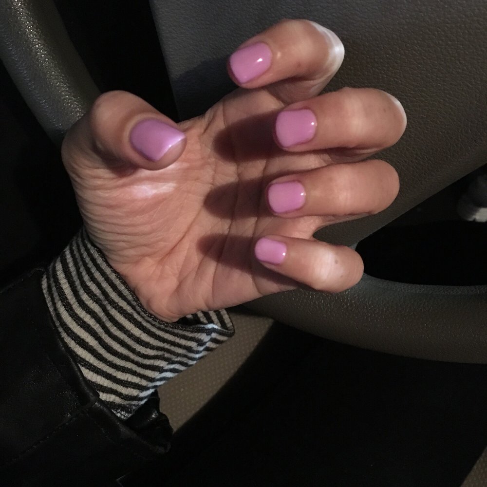 TipTop Nails & Spa - Lovely lilac gel polish manicure for $25 - Nail Salons Near Me - Stone Mountain, Georgia TipTop Nails & Spa - Lovely lilac gel polish manicure for $25 - Nail Salons Near Me - Stone Mountain, Georgia