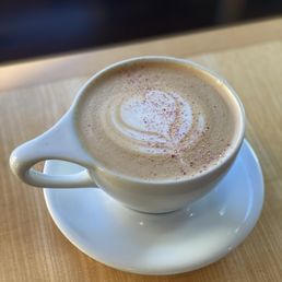 *AMAZING* Rose honeycomb latte. *AMAZING* Rose honeycomb latte.