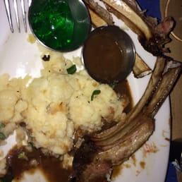 a plate of meat and mashed potatoes a plate of meat and mashed potatoes