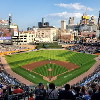 Comerica Park - View from our seats - Stadiums & Arenas Near Me - Detroit, Michigan Comerica Park - View from our seats - Stadiums & Arenas Near Me - Detroit, Michigan
