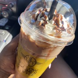White Raspberry Iced Mocha