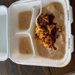 Really last time it came with beans cheese and rice