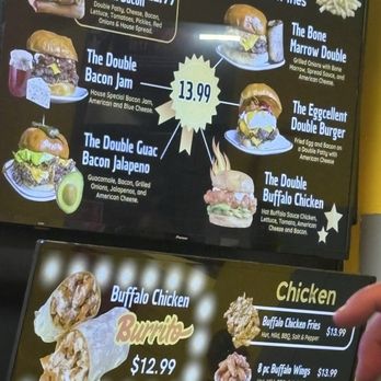 Smash Bacon - Menu is great! They close at 8p so come by 7:30p to order! - Burgers Near Me - National City, California Smash Bacon - Menu is great! They close at 8p so come by 7:30p to order! - Burgers Near Me - National City, California