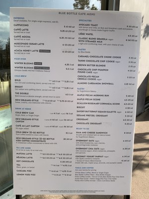 Menu photo 4 Blue Bottle Coffee - Malibu Malibu, CA Menu photo 4 Blue Bottle Coffee - Malibu Malibu, CA