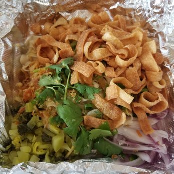BKK Thai Kitchen - Unassembled kao soy ingredients - Thai Near Me - Carlsbad, California