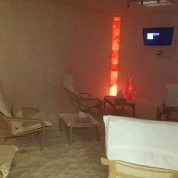 Sea Salt Therapy - The room seats 5, but I've only been in the room with 1-2 others at a time. - Halotherapy Near Me - Campbell, California
