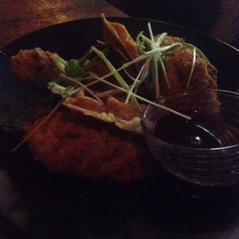 Headquarters Beercade River North - Chicken and waffles with a blackberry syrup amaze b##@s lol that good - Bars Near Me - Chicago, Illinois