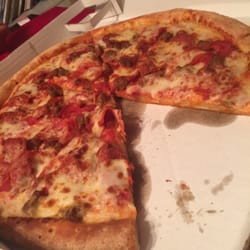 Papa Johns Pizza - Regular crust was decent.