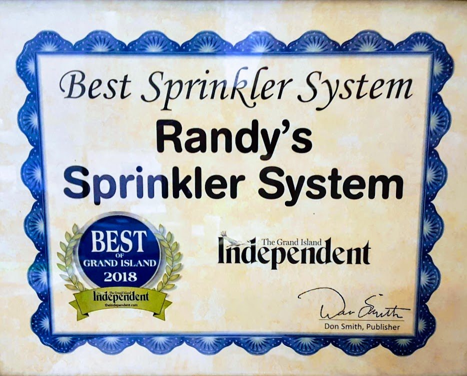 Slide of Randy's Sprinkler Systems