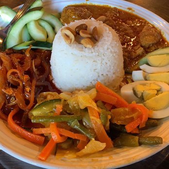 Banana Leaf - Nasi Lemak. Taste so so.. - Malaysian Near Me - Houston, Texas Banana Leaf - Nasi Lemak. Taste so so.. - Malaysian Near Me - Houston, Texas