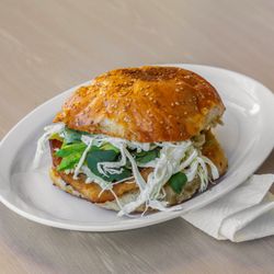 El Tule Mexican Restaurant - Cemita poblana.
