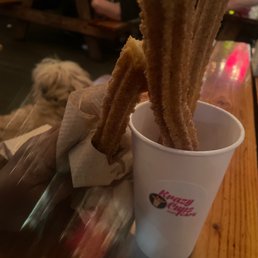 churros order (three freshly made churros)