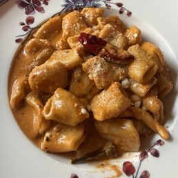 Rigatoni Vodka Pink, spicy