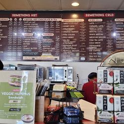 Tea offerings and menu