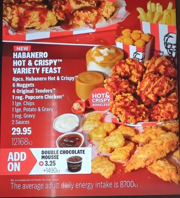 Menu photo 2 KFC Hallam, VIC