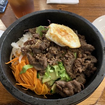 Hoya Korean Kitchen - Beef bibimbap - Korean Near Me - Fort Worth, Texas