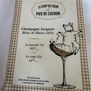 Au Pied de Cochon - Champagne Special - Seafood Near Me - Paris, 75 Au Pied de Cochon - Champagne Special - Seafood Near Me - Paris, 75
