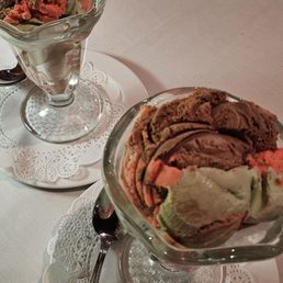 Spumoni ice cream Spumoni ice cream