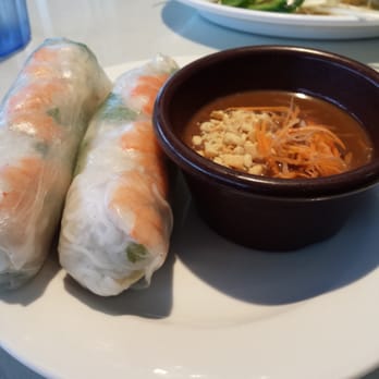 Pho Palace - Awesome Spring Rolls with peanut sauce . Very fresh. - Vietnamese Near Me - Arlington, Texas