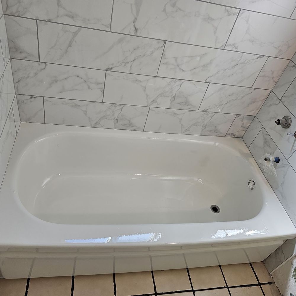 G And D Reglazing - And here is the finished reglazing job!  Beautiful! - Refinishing Services Near Me - Tustin, California