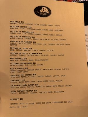 Menu photo 6 Quique Crudo New York, NY Menu photo 6 Quique Crudo New York, NY