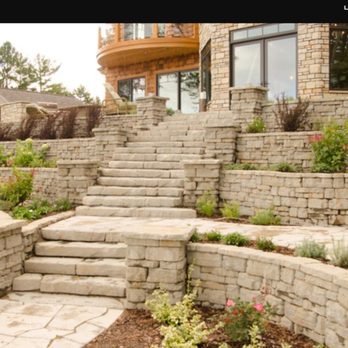 4 Seasons Landscaping & Excavating - Belvedere wall by Rosetta, perfect for the lake front home - Landscaping Near Me - Walkerville, Michigan 4 Seasons Landscaping & Excavating - Belvedere wall by Rosetta, perfect for the lake front home - Landscaping Near Me - Walkerville, Michigan