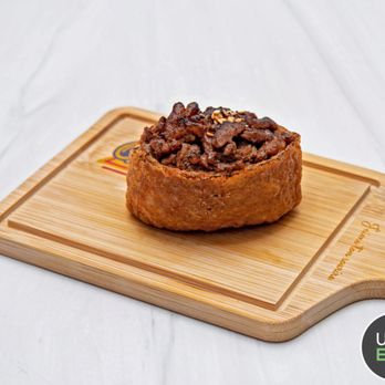 Oops Tea - a pastry on a cutting board - Bubble Tea Near Me - New York, New York
