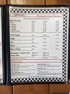 Menu photo 1 The Pit Stop Lincoln, MT Menu photo 1 The Pit Stop Lincoln, MT