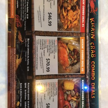 The Kickin' Crab - Update of the menu and prices. *2/12/2020 - Cajun/Creole Near Me - Riverside, California The Kickin' Crab - Update of the menu and prices. *2/12/2020 - Cajun/Creole Near Me - Riverside, California