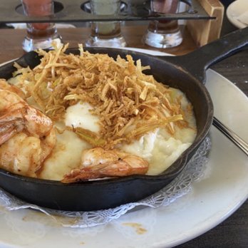 Hash Kitchen - Shrimp and grits were so good. It's a new item. - Breakfast & Brunch Near Me - Chandler, Arizona