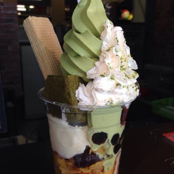 Bon Crepe - Matcha Parfait - Creperies Near Me - Vancouver, British Columbia