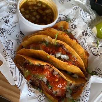 Pacos Tacos Harvey - rock tacos (birria tacos with consume) - Mexican Near Me - Harvey, Louisiana Pacos Tacos Harvey - rock tacos (birria tacos with consume) - Mexican Near Me - Harvey, Louisiana