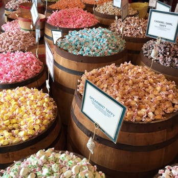 Candy Baron - Rows of taffy flavours - Candy Stores Near Me - San Francisco, California