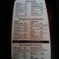 Brooklin Pub & Grill - Menu part 2